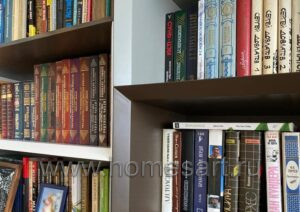 Шкаф для книг в пентхаусе в Измайлово Фото 7