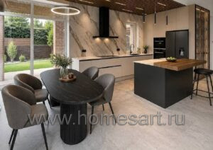 Мебель для кухни в квартире ЖК ИЗМАЙЛОВО Вид 4